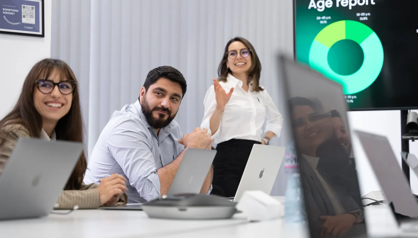 TechPods team meeting